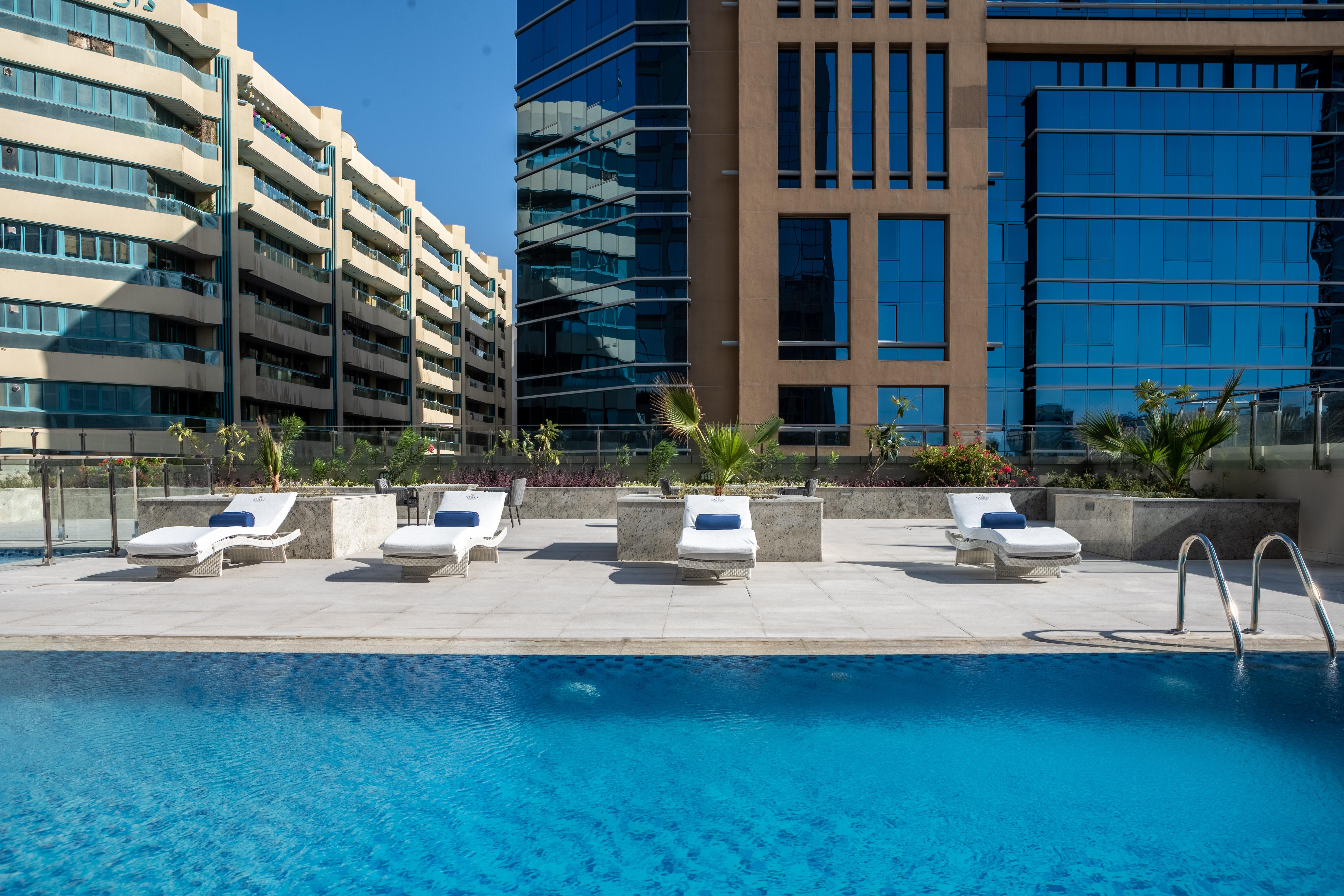Suha Mina Rashid Hotel Apartments Dubaj Exteriér fotografie