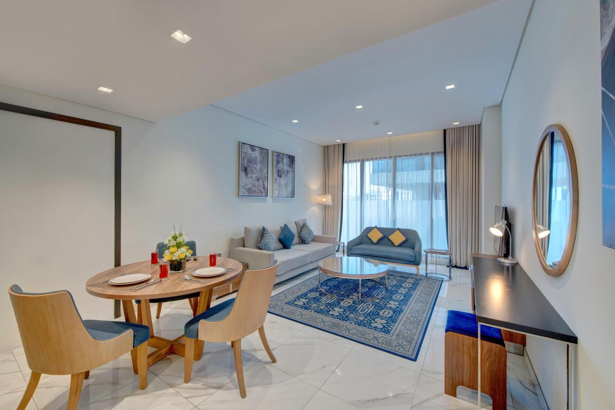 Suha Mina Rashid Hotel Apartments Dubaj Exteriér fotografie